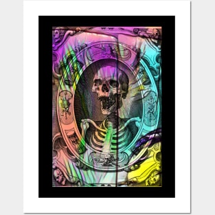 Screaming Skull Posters and Art